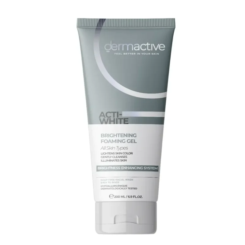 Dermactive | Acti- White Foaming Cleansing Gel | 200ml  ديرماكتيف | جل التنظيف الرغوي أكتي وايت | 200 مل