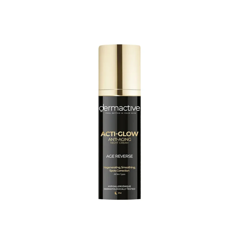 Dermactive | Acti Glow Anti aging Night Cream | 50Ml  ديرماكتيف | كريم الليل أكتي جلو المضاد للشيخوخة | 50 مل