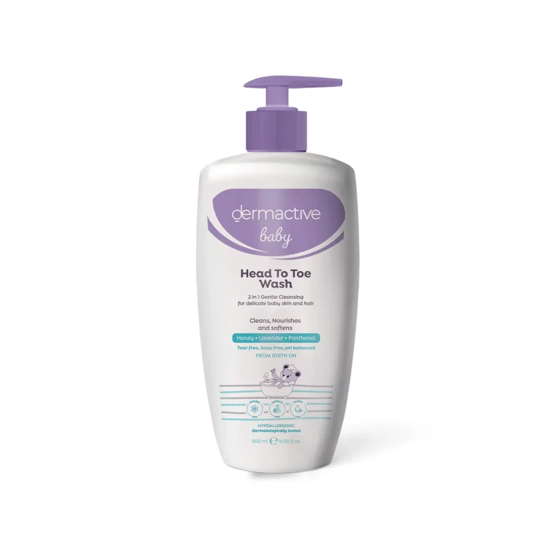 Dermactive | Head to toe wash | 500Ml  ديرماكتيف | غسل الرأس إلى أخمص القدمين | 500 مل