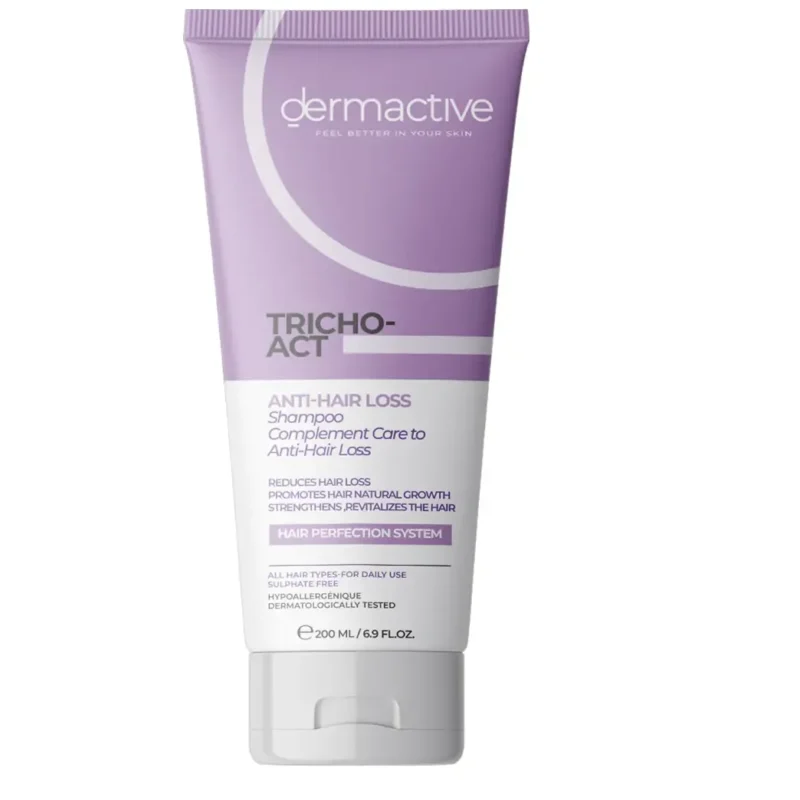 Dermactive | TRICHO-ACT Anti Dandruff Shampoo | 200ml  ديرماكتيف | شامبو تريشو-أكت المضاد للقشرة | 200 مل