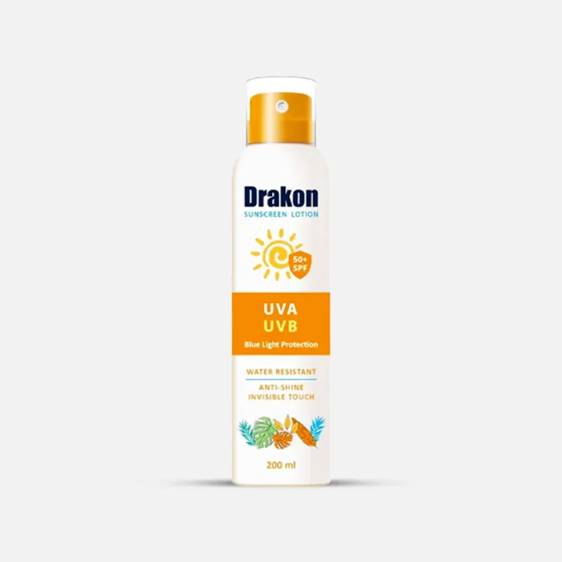 Drakon | Sunscreen Lotion SPF 50+ | 200ml  دراكون | لوشن واقي من الشمس SPF 50+ | 200 مل
