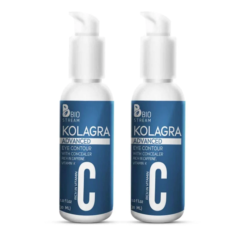 1+1 Kolagra | Eye Contour W/Medical Concealer | 30ml  1+1 كولاجرا | محيط العين مع خافي عيوب طبي | 30 مل
