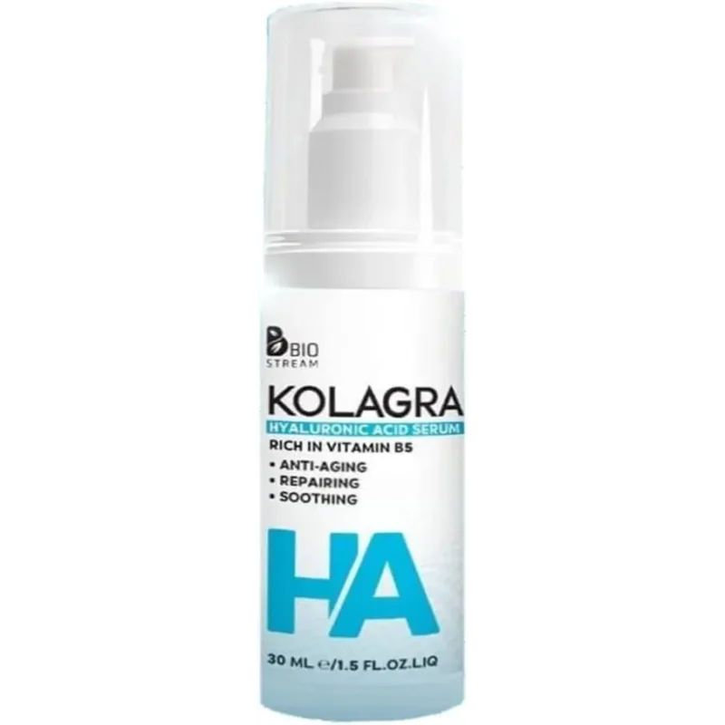 Kolagra | Hyaluronic Acid Serum | 30ml  كولاجرا | سيروم حمض الهيالورونيك | 30 مل