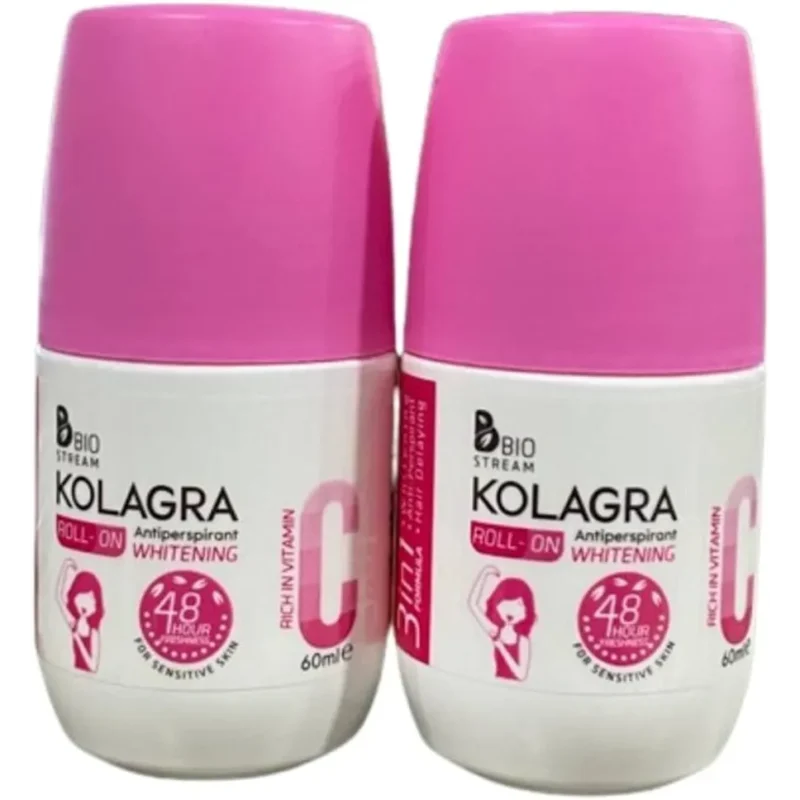 1+1 Kolagra | Whitening Roll on 3*1 | 60ml  1+1 كولاجرا | رول تبييض 3*1 | 60 مل