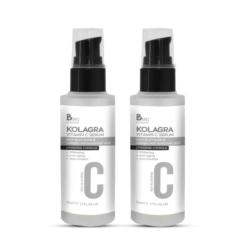 1+1 Kolagra | Vitamin C Serum Liposomal Formula | 30ml  1+1 كولاجرا | تركيبة سيروم فيتامين سي الدهنية | 30 مل