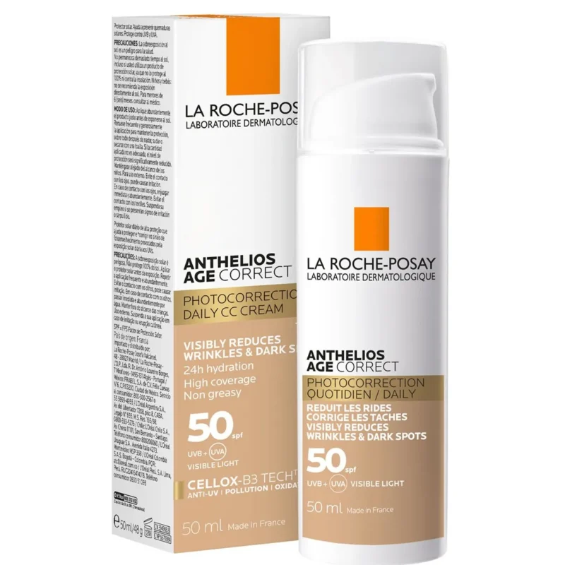 La Roche Posay | Anthelios Age Correct Tinted | 50Ml  لاروش بوزيه | أنثيليوس لتصحيح العمر ملون | 50 مل