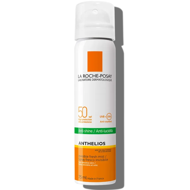La Roche Posay | Anthelios Face Sunscreen Mist SPF 50+ for ...  لاروش بوزيه | أنثيليوس رذاذ واقي من الشمس للوجه بعامل حماية من الشمس 50+...