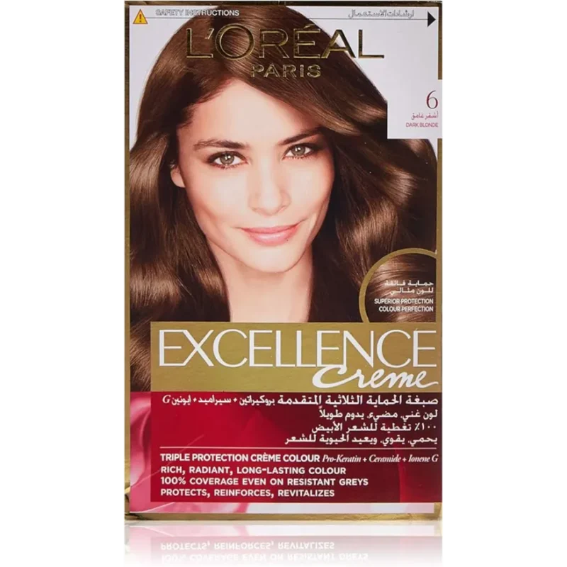 LâOrÃ©al Paris | excellence creme dark blonde  لوريال باريس | كريم التميز أشقر غامق