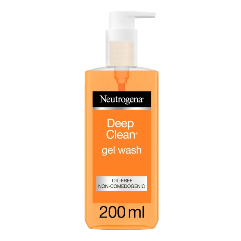 Neutrogena | Gel Face Wash Deep Clean | 200ml  نيوتروجينا | غسول جل للوجه تنظيف عميق | 200 مل