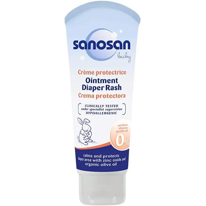 Sanosan | Baby Diaper Rash Cream | 75ml  سانوسان | كريم طفح الحفاضات للأطفال | 75 مل