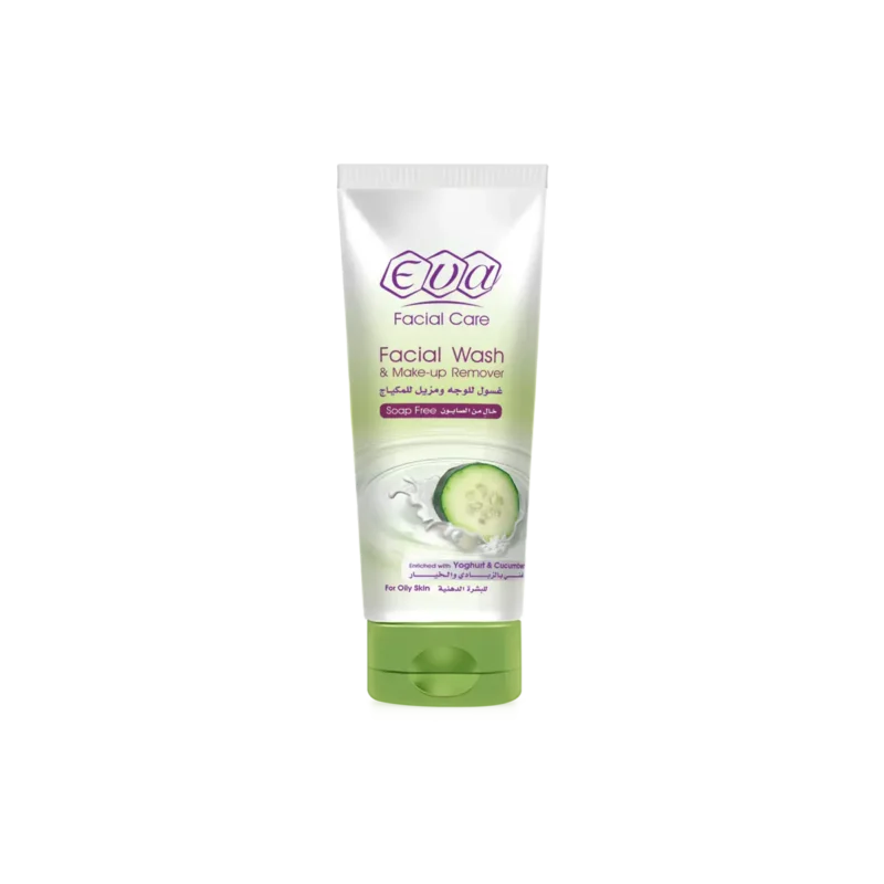 Eva Facial Wash and Make-up Remover
Enriched with Yoghurt and Cucumber For Oily Skin
