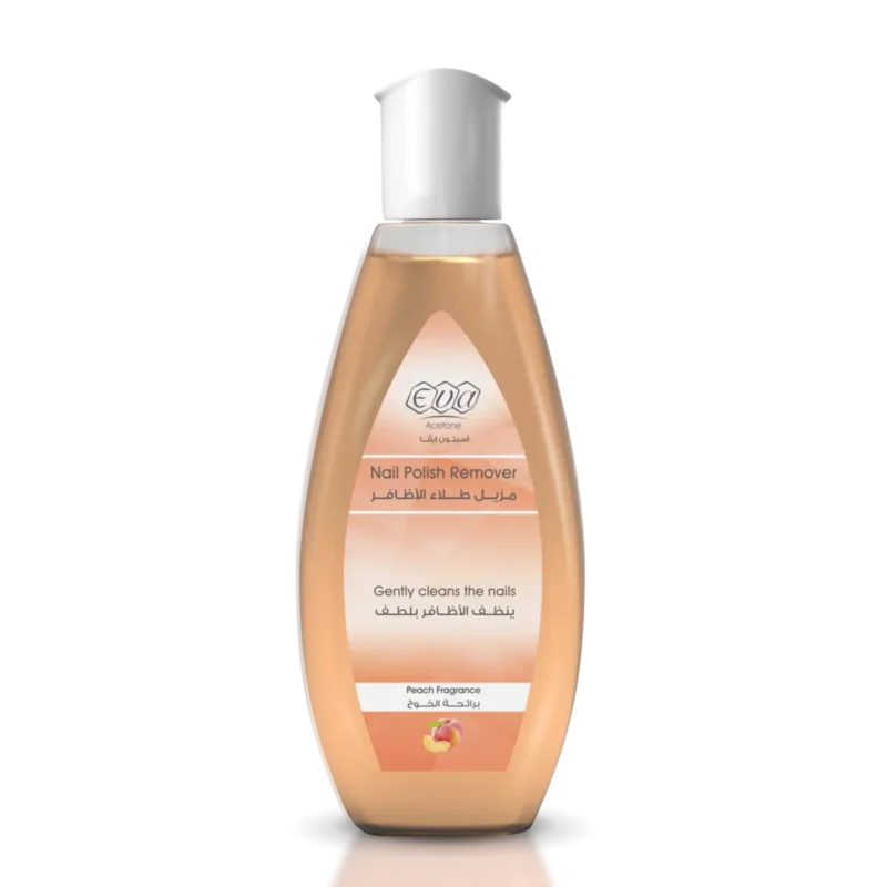 Eva Acetone Nail Polish Remover
Peach Fragrance 100 ml